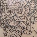 Tattoos - Henna inspired mandala - 103942